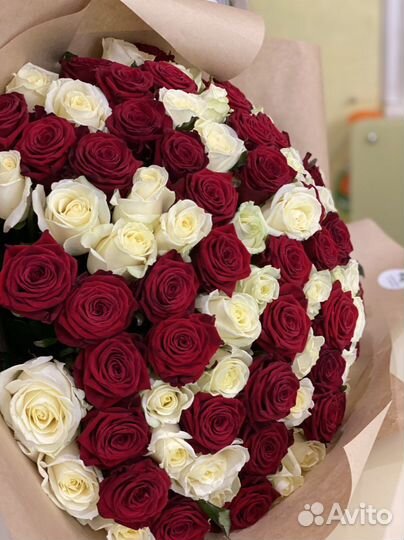 Букеты из 101 розы