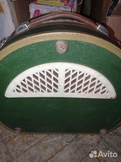 Проигрыватель винила СССР Волга 1957 г