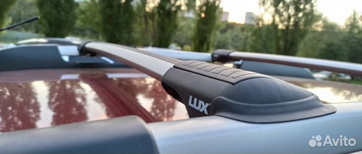 Багажник на рейлинги Люкс хантер l46 r