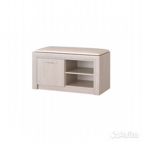 Тумба для обуви с сиденьем шириной 940 Октава