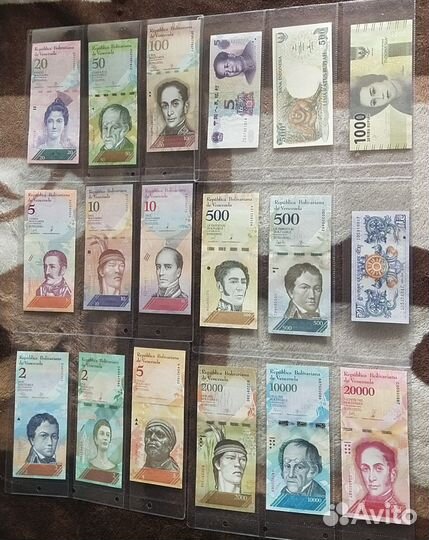 Большая коллекция банкнот