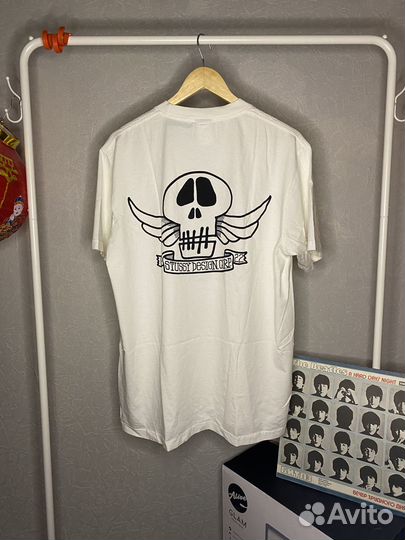 Футболка Stussy Skull Wings