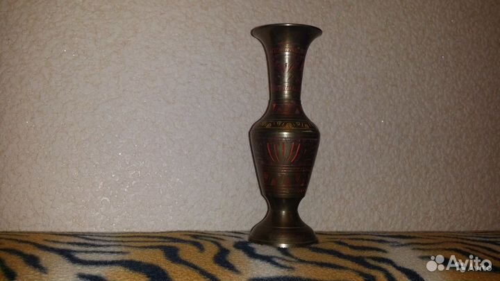 Вазы, кувшины - латунь, эмаль Индия 70-80-е. годы