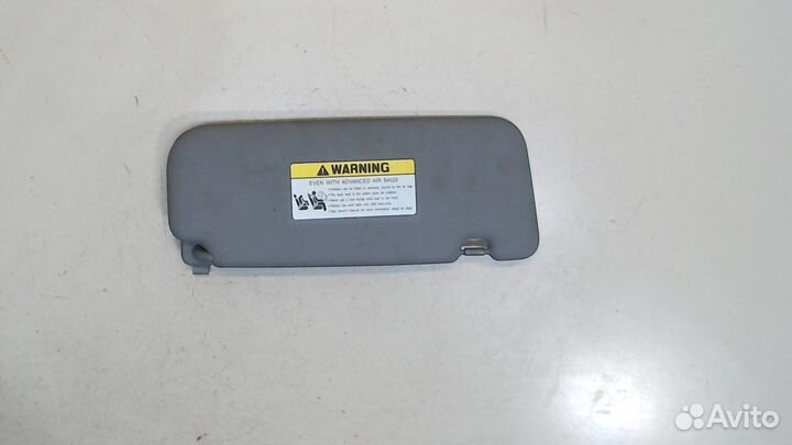 Козырек солнцезащитный Hyundai Accent (Solaris), 2