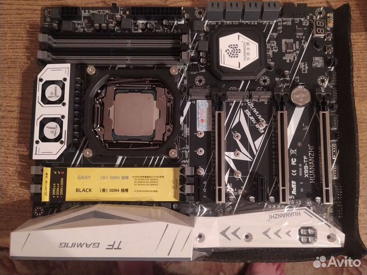 Huananzhi X99 TF+ Xeon E5 2678 V3 + 64 gb Hunix