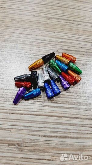 Колпачки на велосипед на нипель presta