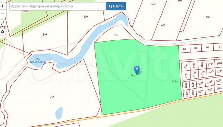 Участок 15,23 га (СНТ, ДНП)