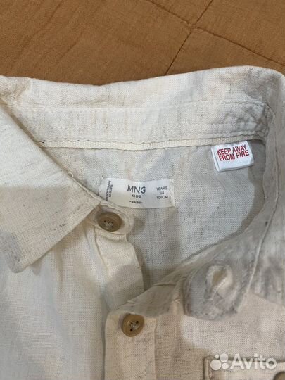 Рубашка Mango,брюки H&M 104 мальчику