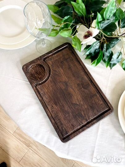 Доска для подачи мяса/бургера/стейка