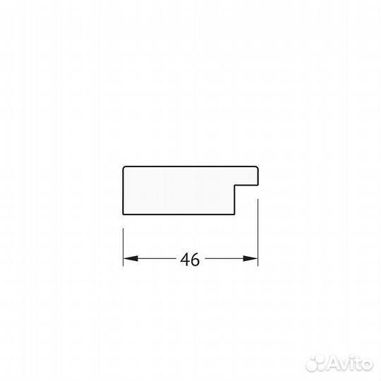 Зеркало Evoform Definite 111х61 BY 3198 в багетно