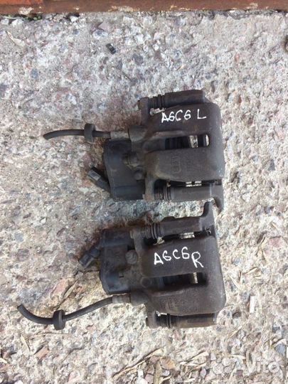 Суппорт задний левый правый Ауди А6 С6 4 F