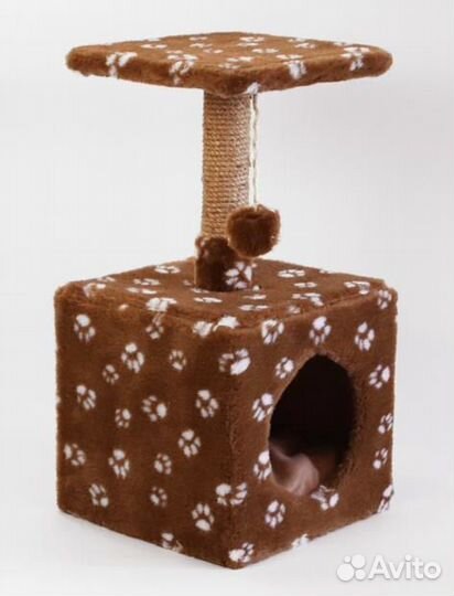 Домик для кошки с когтеточкой