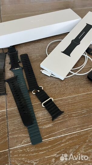 Часы apple watch 7 45 mm aluminum