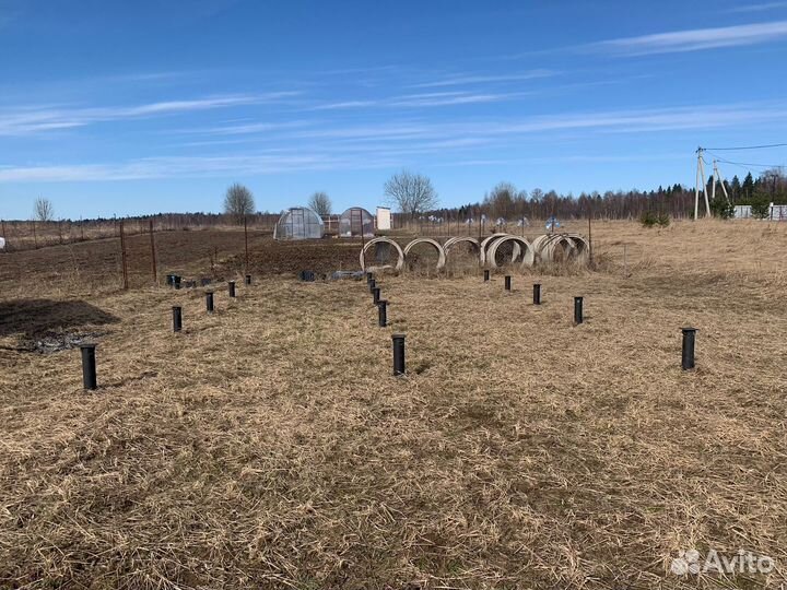 Винтовые сваи под ключ