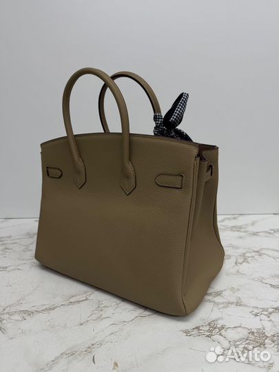 Сумка hermes кожа 35 см