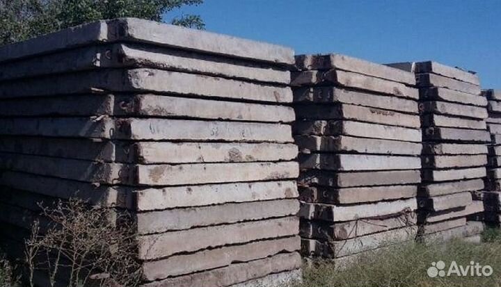 Плита дорожная 3000х1500мм 2 сорт