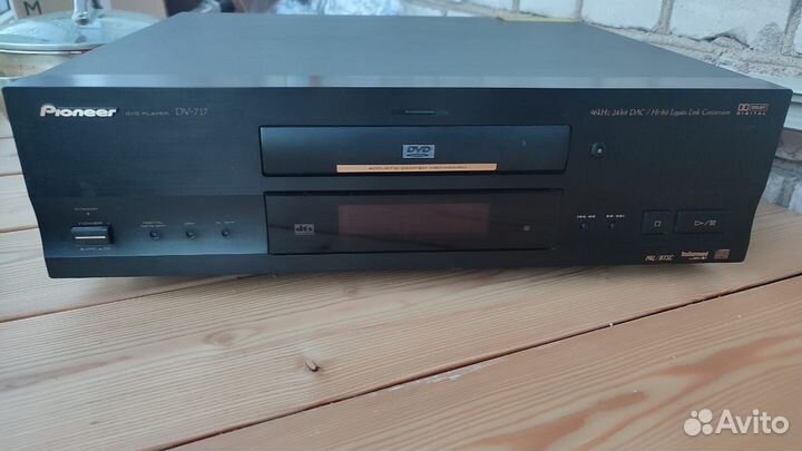Двд проигрыватель Pioneer DV-717 96kHz 24bit DAC