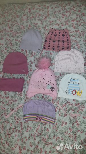 Шапочки для девочки