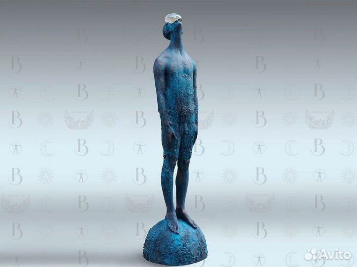 Современная скульптура Дождь 2,1м