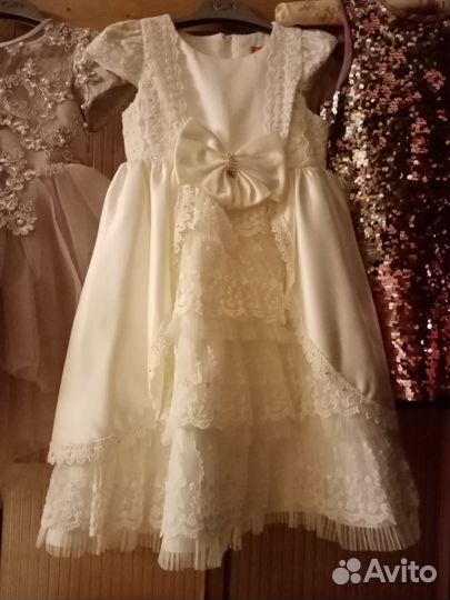 Платья пышные нарядные до 6 лет
