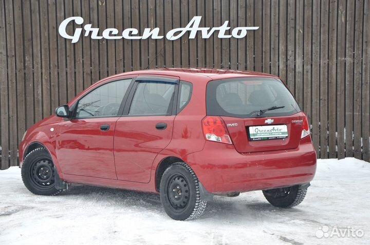 Chevrolet Aveo 1.2 МТ, 2007, 112 054 км