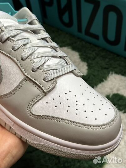 Nike dunk low grey fog оригинал