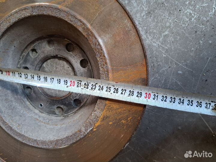 Диск тормозной задний Audi A6 C6