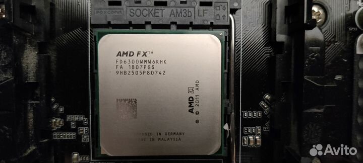 Процессор AMD FX 6300 AM3+ 6 ядер 6 поток