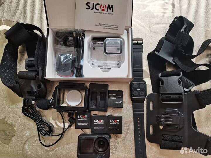 Экшн камера sjcam sj10 pro dual screen