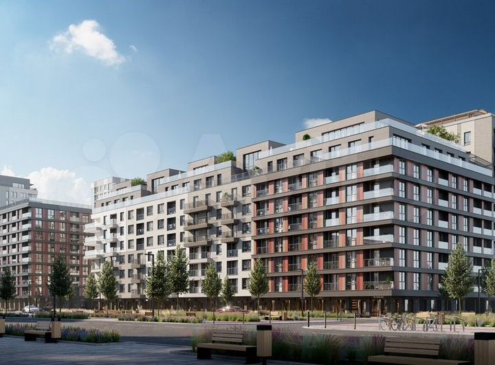 3-к. квартира, 152,5 м², 8/17 эт.