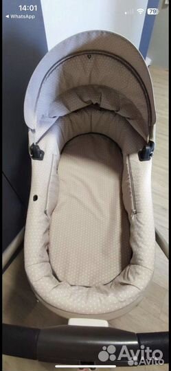 Коляска stokke crusi люлька шасси