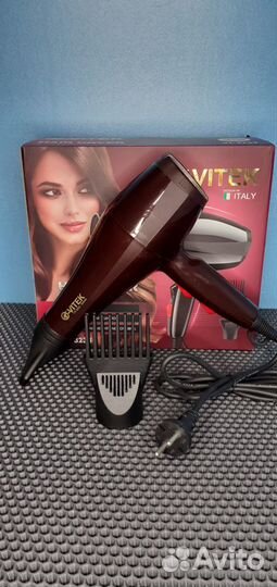 Фен для волос Vitec Для любой укладки 2000Вт