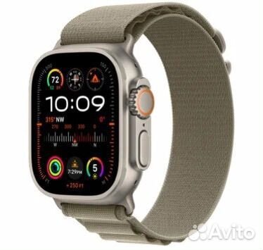 Apple watch Ultra 2 Olive Alpine Loop