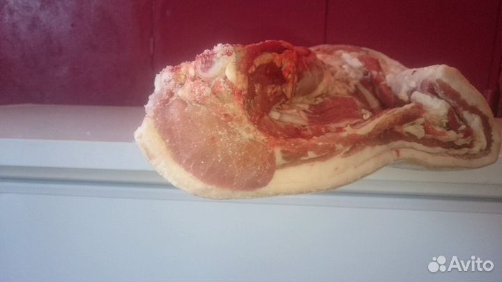 Мясо свинины своё домашнее. Доставка
