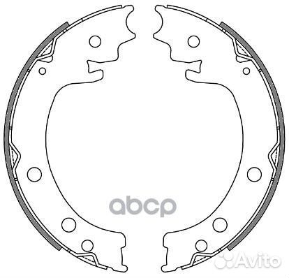 4629.00 колодки тормозные барабанные Suzuki Gr