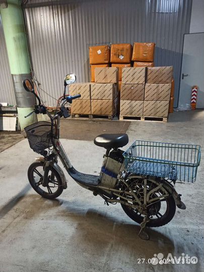 Продам электровелосипед колхозник