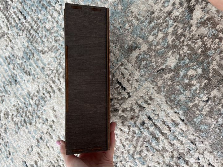 Коробочка подарочная деревянная