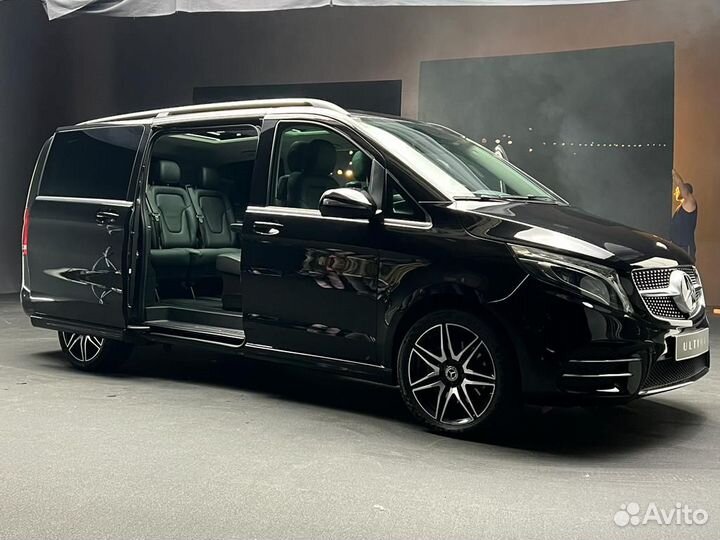 Аренда минивэна Mercedes V класса с водителем