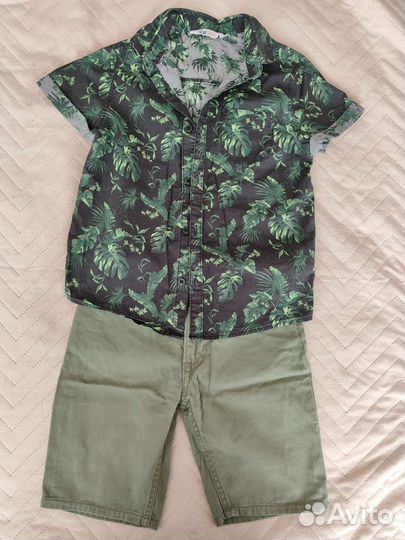 Костюм (рубашка и шорты) 116