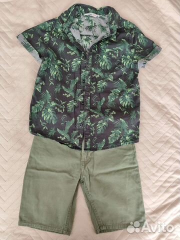Костюм (рубашка и шорты) 116