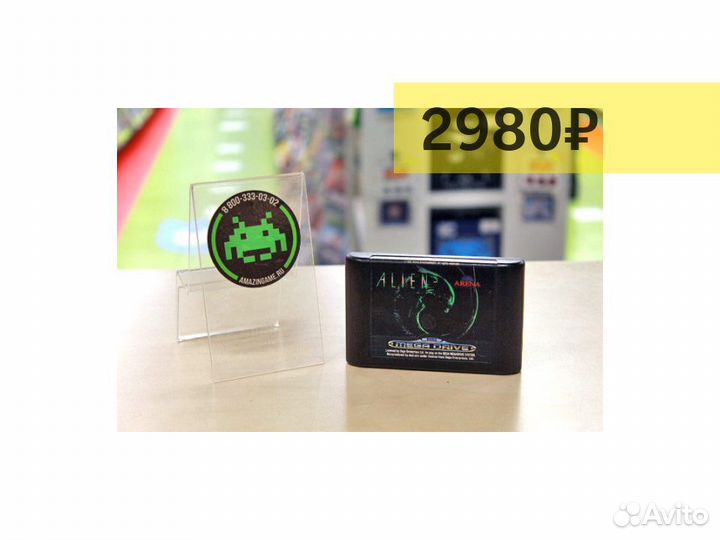 Картридж Alien 3 (sega Mega Drive)
