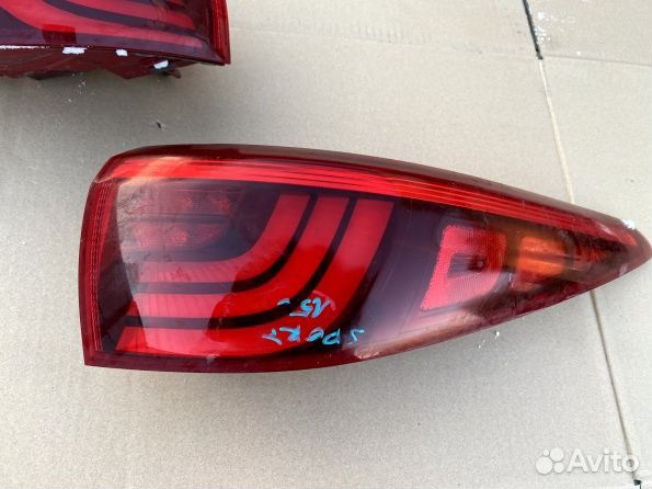 Kia Sportage 4 QL задний правый фонарь диодный