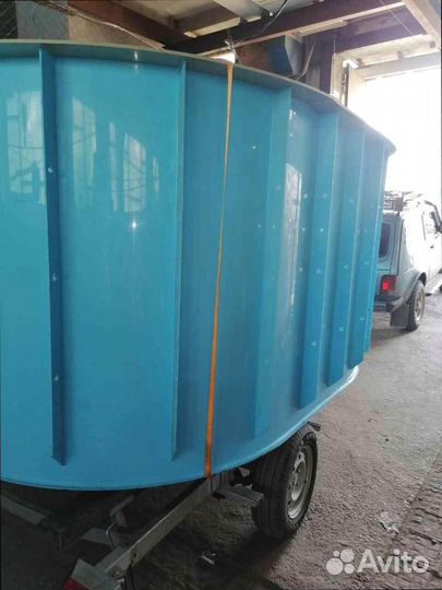 Прямоугольный бассейн пластиковый