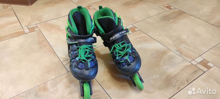 Роликовые коньки детские с защитой