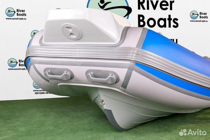 Лодка Риб River Boats 400 NEW 2024 (рундук) Новые