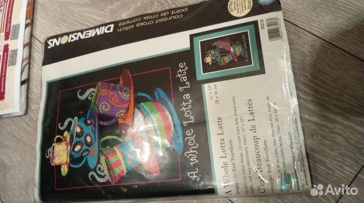 Новые и остатки наборов для вышивания