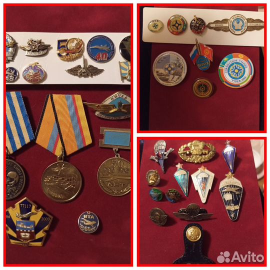 Знаки авиации и вдв