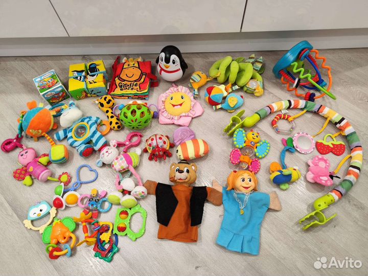 Погремушки развивашки дуга пакетом