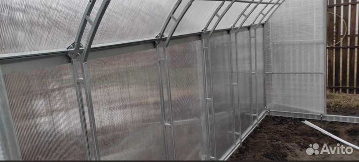 Теплица прямостенная крепость