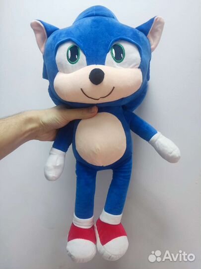 Гигантская мягкая игрушка Соник Ёжик Sonic